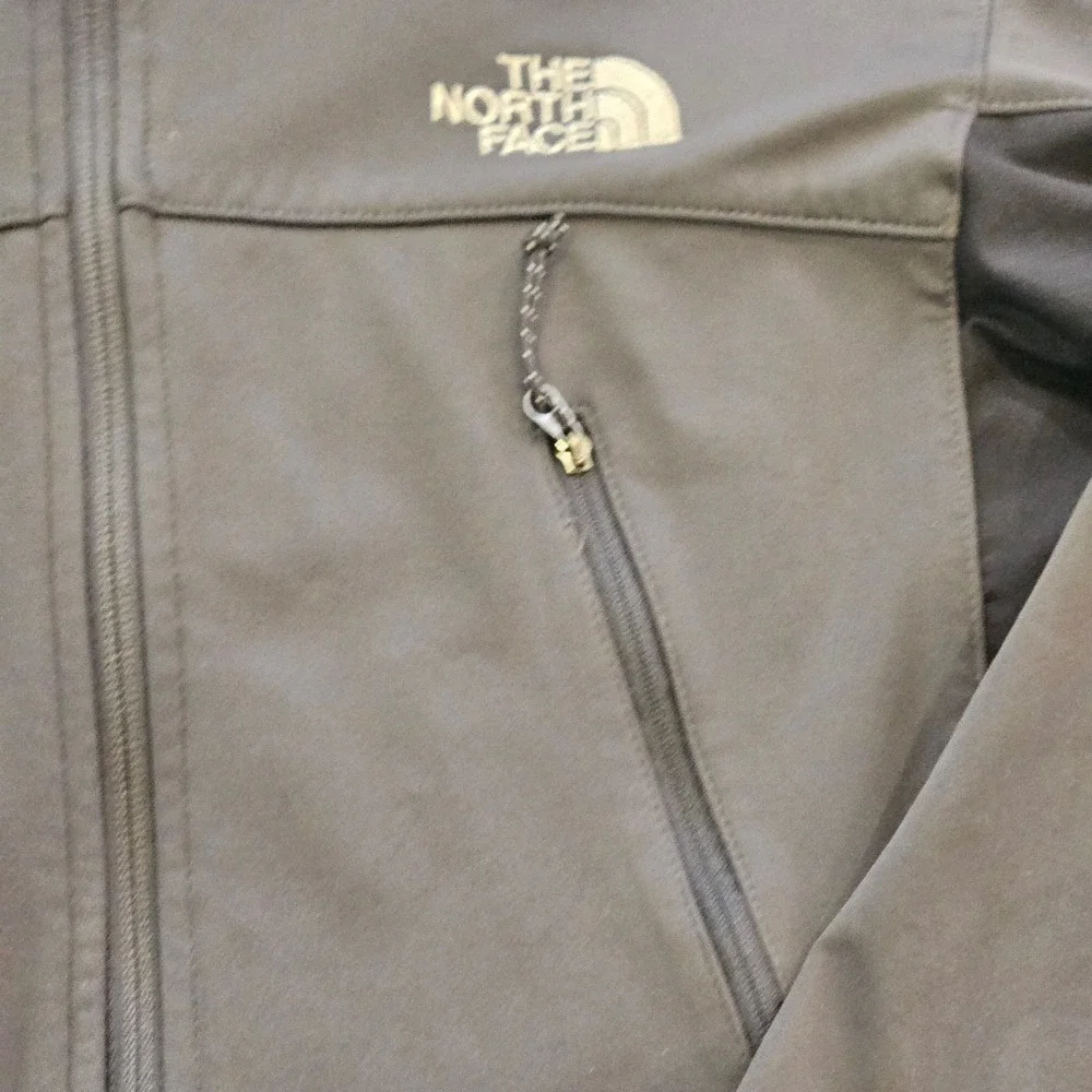 The‎ North Face Summit Series Windstopper Softshell Jacket Mens Small Grey Black
